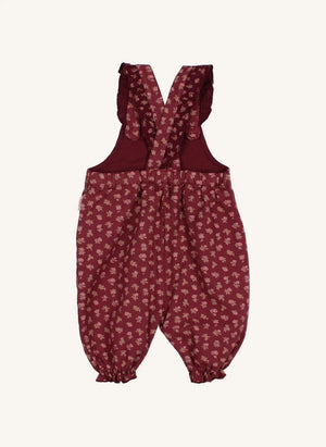 Búho - Floral Cottage Jumpsuit | Burgundy