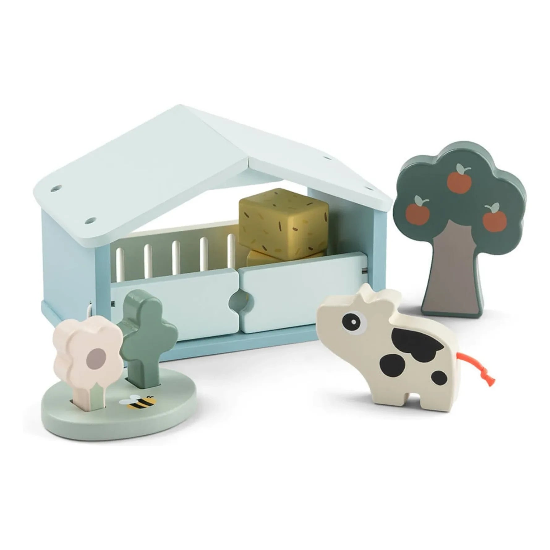 Done by Deer - Dotti wooden barn | Orange