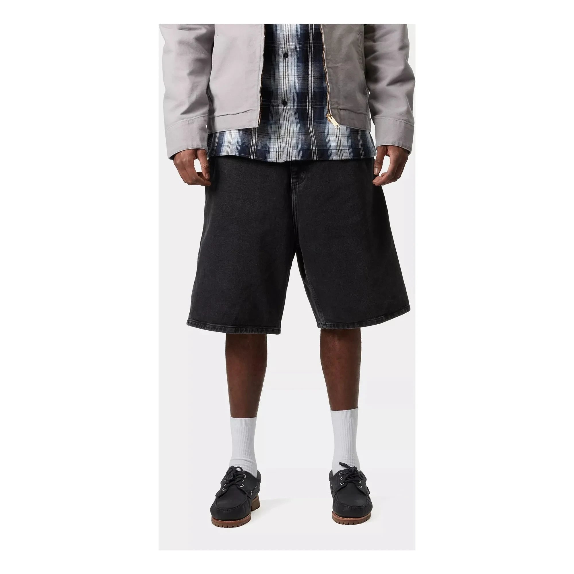 Carhartt WIP - Organic Cotton Rivet Shorts | Black