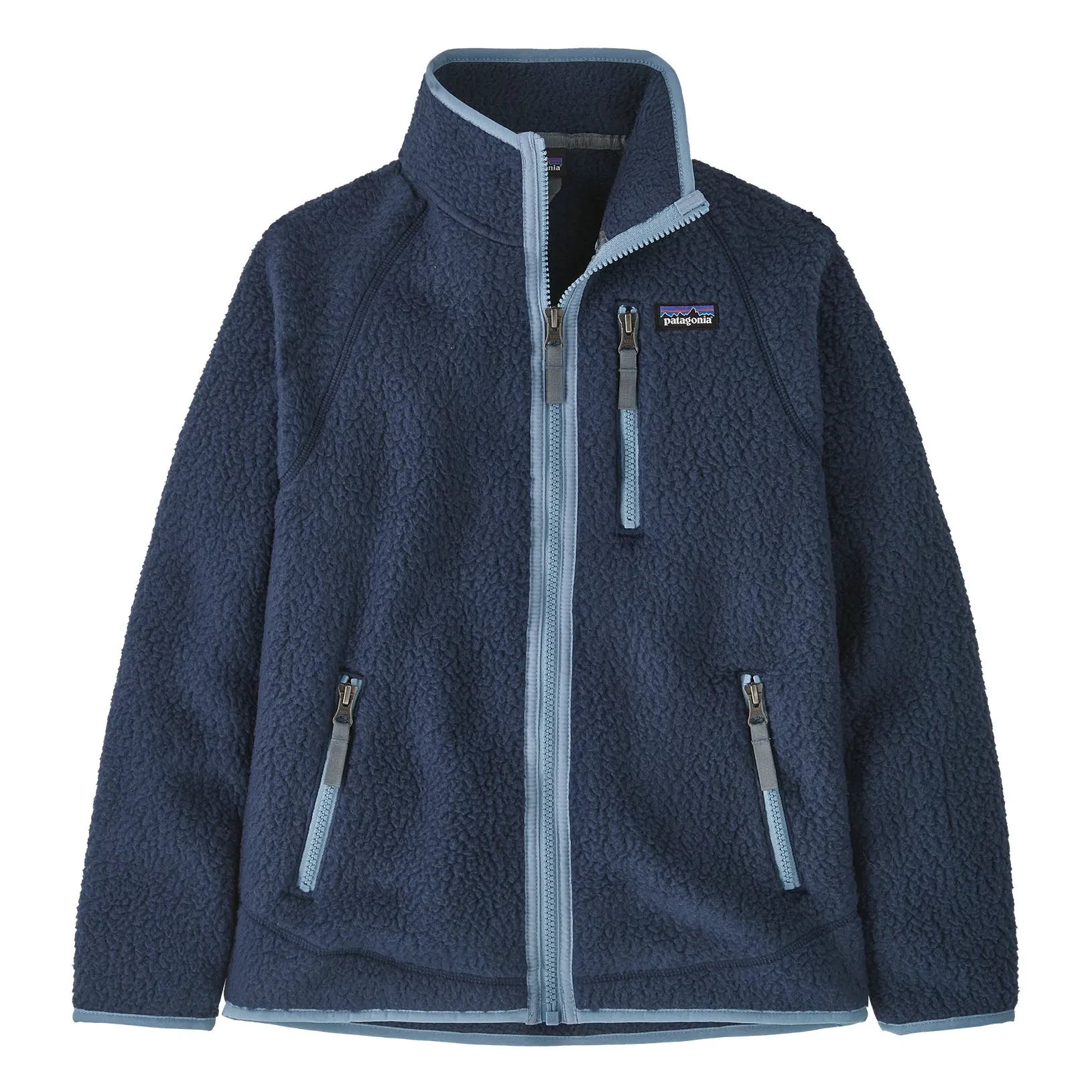 Patagonia - Faux Fur Fleece Jacket | Navy