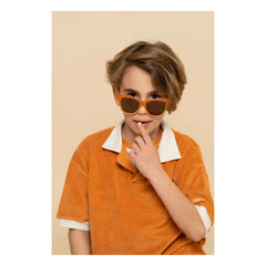 Grech & Co - Wayfarer Ombre Sunglasses | Orange