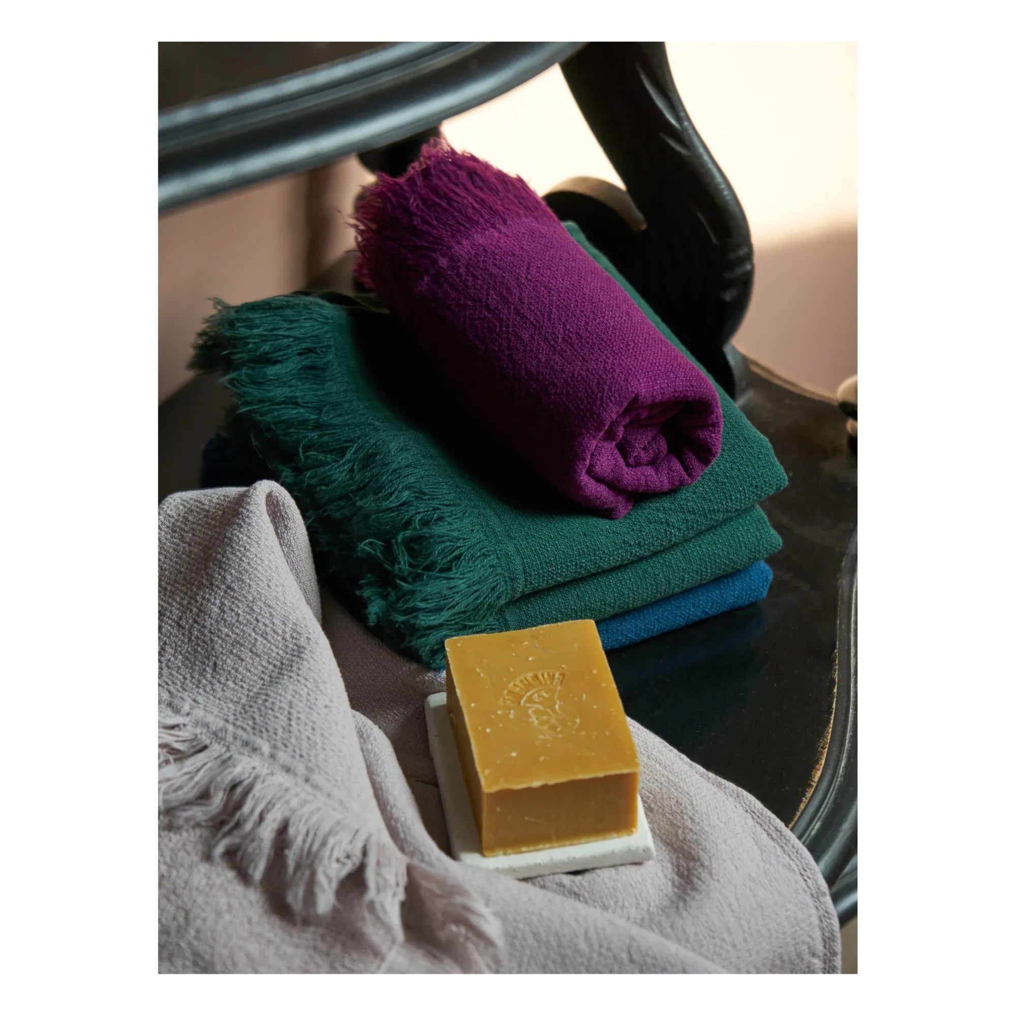 The Cherry on Top - Guest Towels - 2-piece Set | Crimson