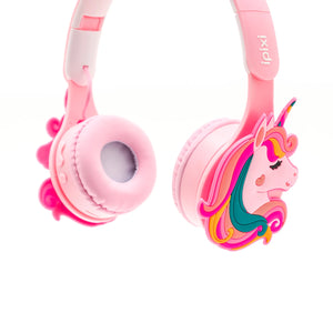 iPixi - TK-688D Unicorn Çocuk Bluetooth Pembe Kulaklık