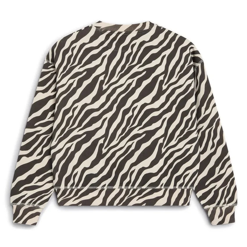 the new society - TNS Zebra Logo Sweatshirt | Siyah