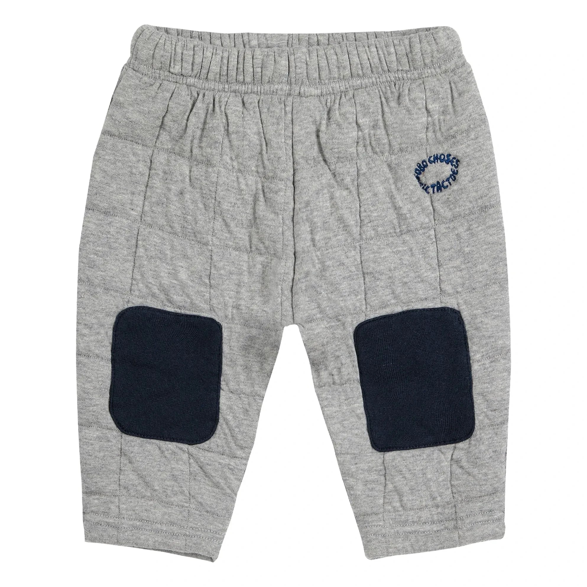 Bobo Choses - Quilted Jogger | Heather Gray
