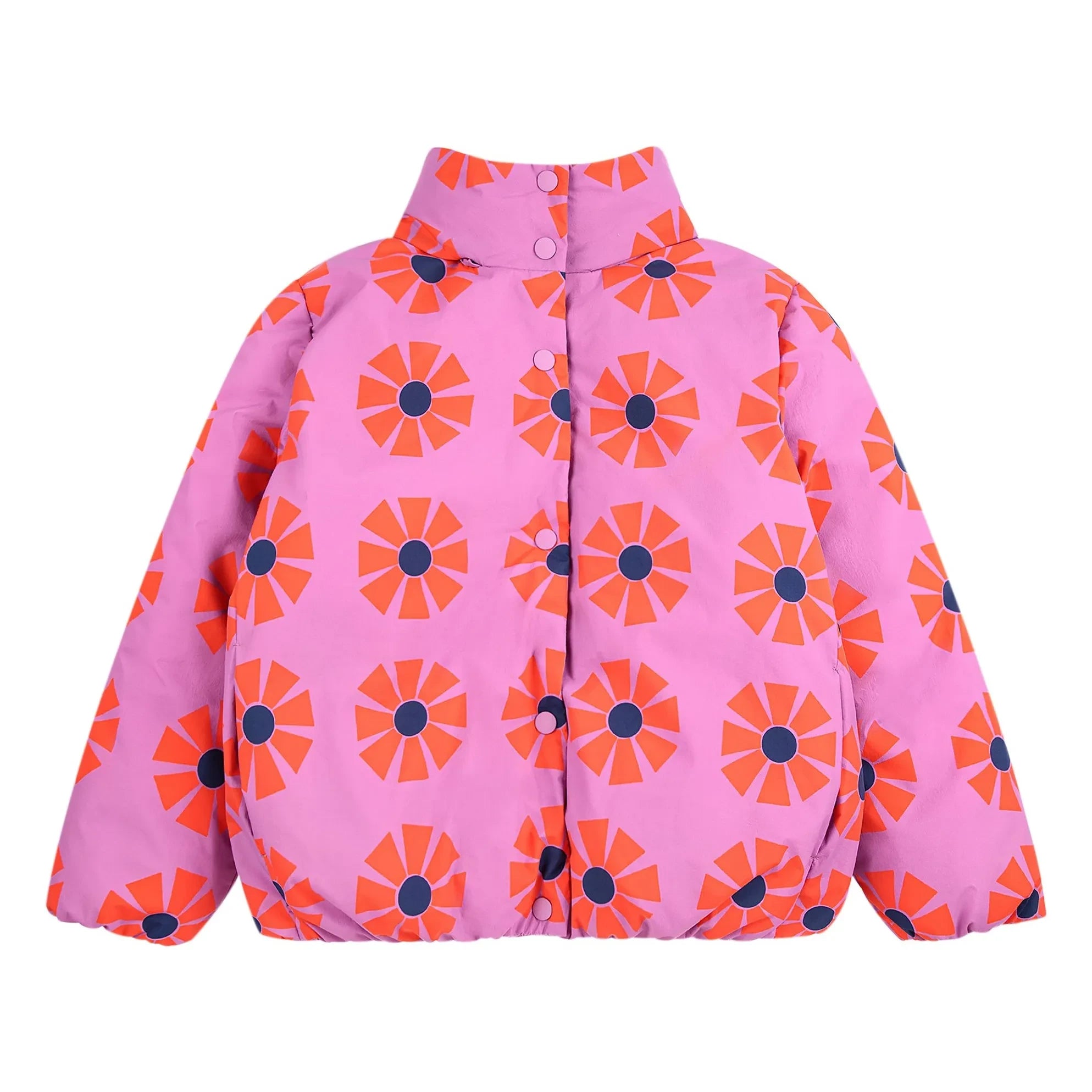 Bobo Choses - Kaleidoscope Recycled Fiber Waterproof Jacket | Lilac