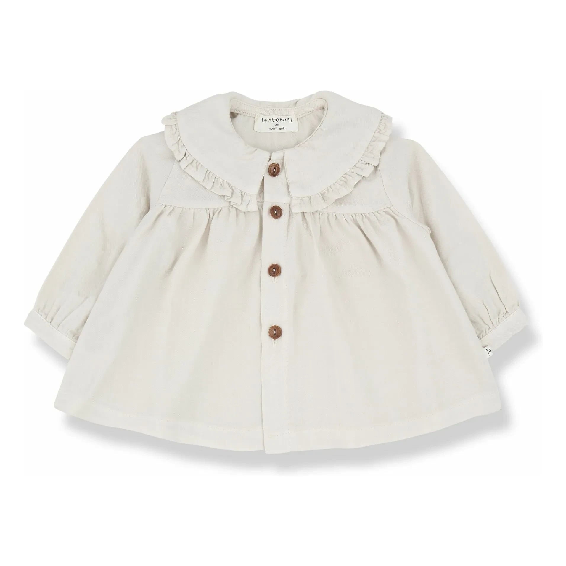 1+ in the Family - Jade Blouse | Heather Beige