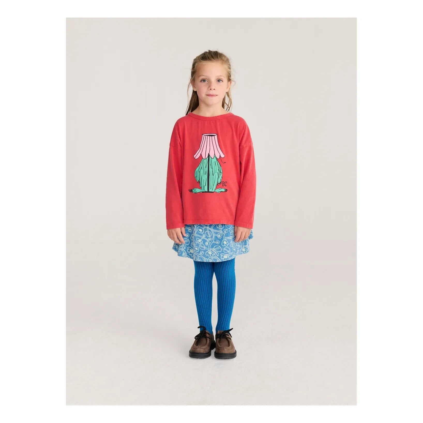 Bobo Choses - Monster Caché T-Shirt | Organic Cotton | Red