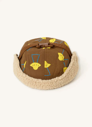 Bobo Choses - Sherpa Cap Soucoupes Recycled Fiber Baby | Brown