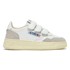 Autry - Baskets Kids Kidstripes Low Glitter Leather | Silver
