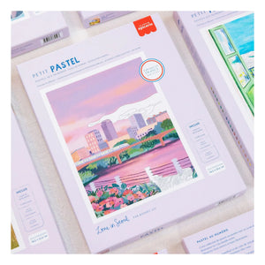 La Petite Épicerie - Pastel number coloring set - Love in Seoul