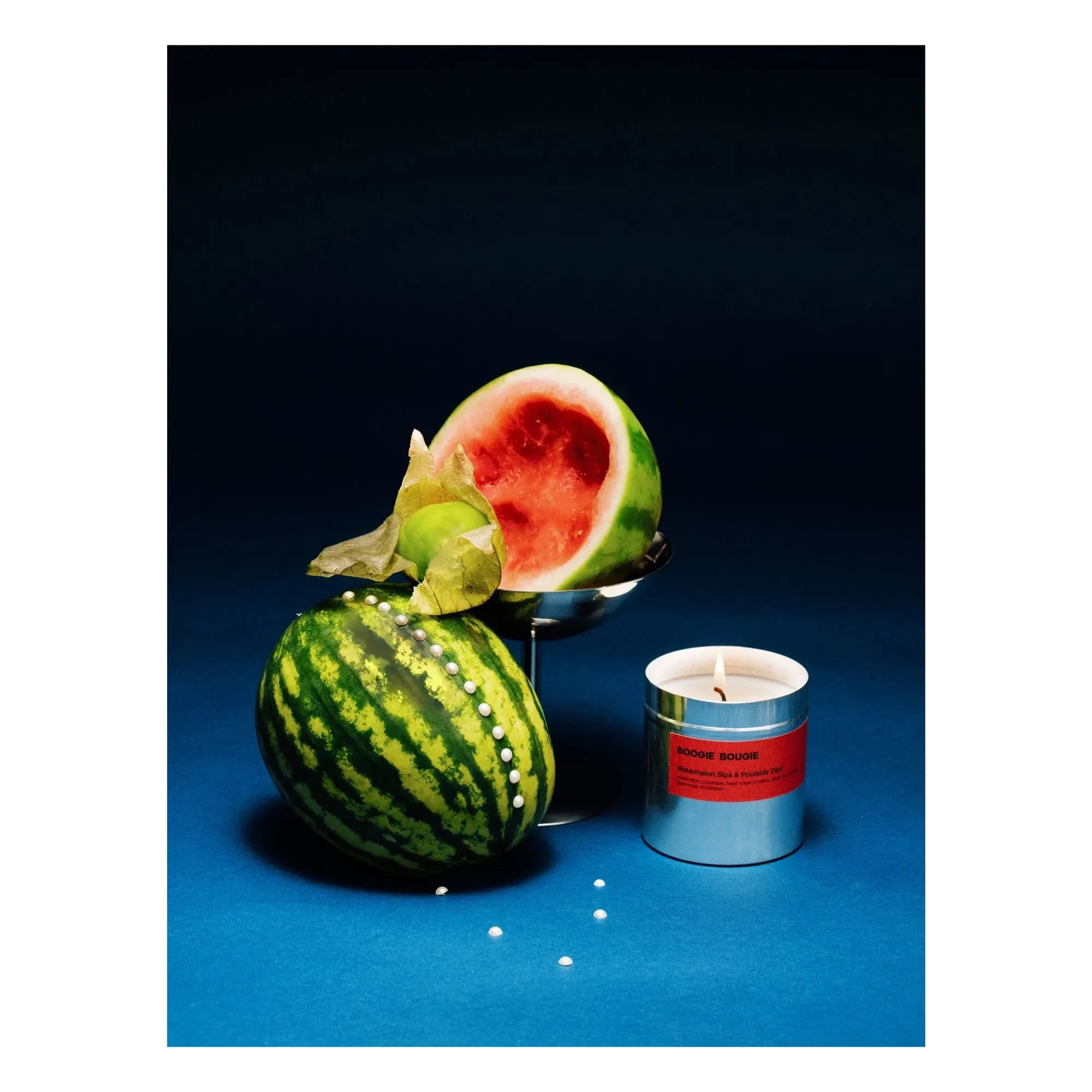 Boogie Bougie - Watermelon Flavors and Poolside Snacks Candle