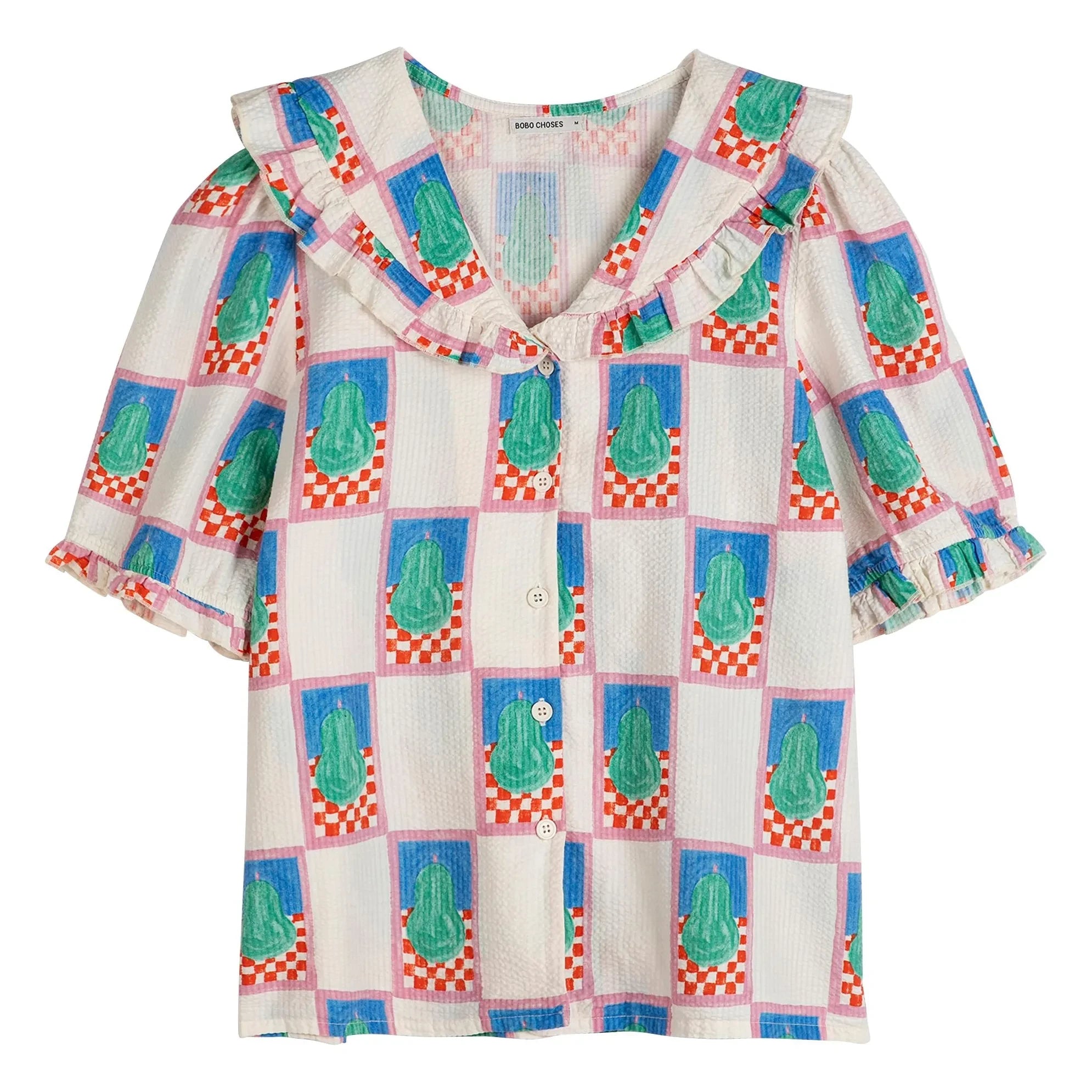 Bobo Choses - Pearl Cotton Shirt | Cream