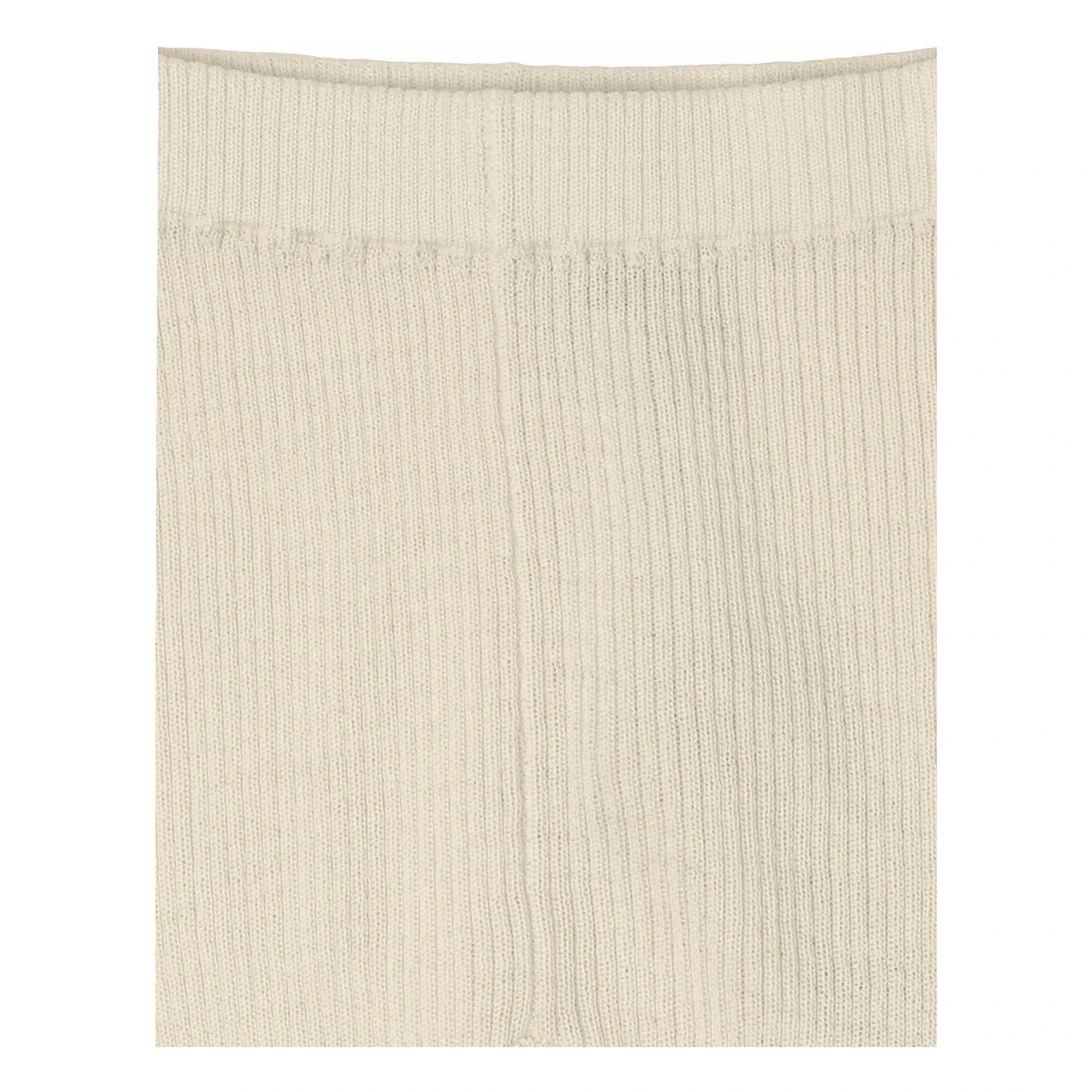 FUB - Flat Merino Wool Leggings | Ecru
