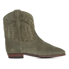 Shiloh Heritage - Early Evening Suede Boots | Khaki
