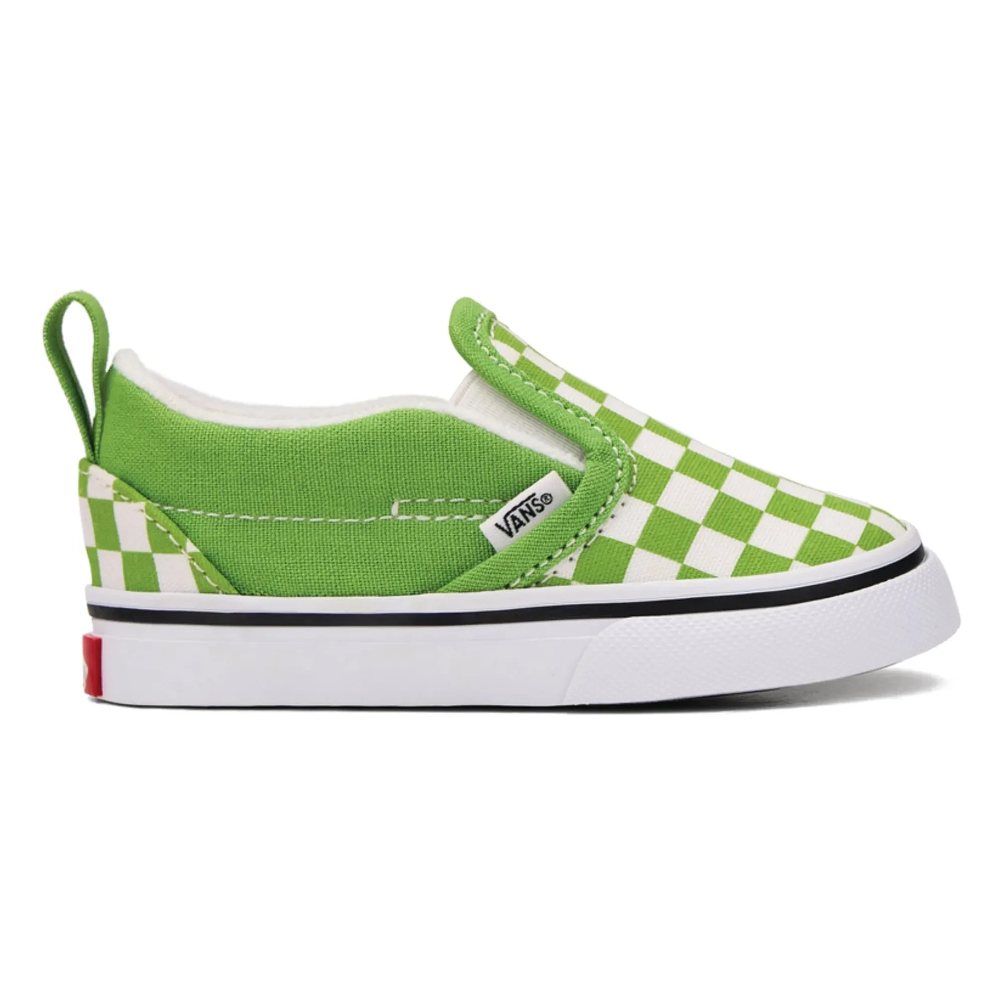 Vans - Slip-On Damier Baby Sneakers | Green