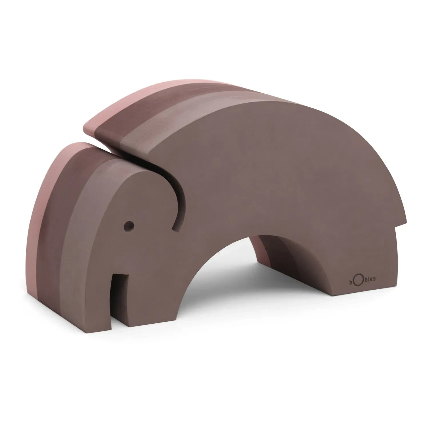 BObles - Elephant Soft Foam Climbing Toy | Pink