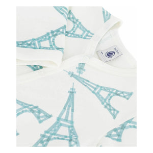 Petit Bateau - Eiffel Tower Sleep & Play Set | White