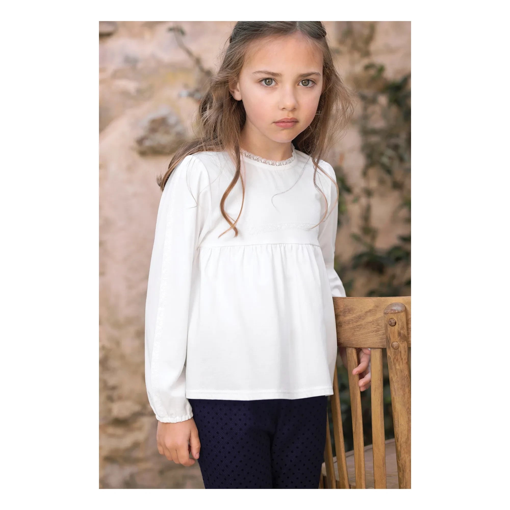 Tartine et Chocolat - Pois Trousers | Navy Blue