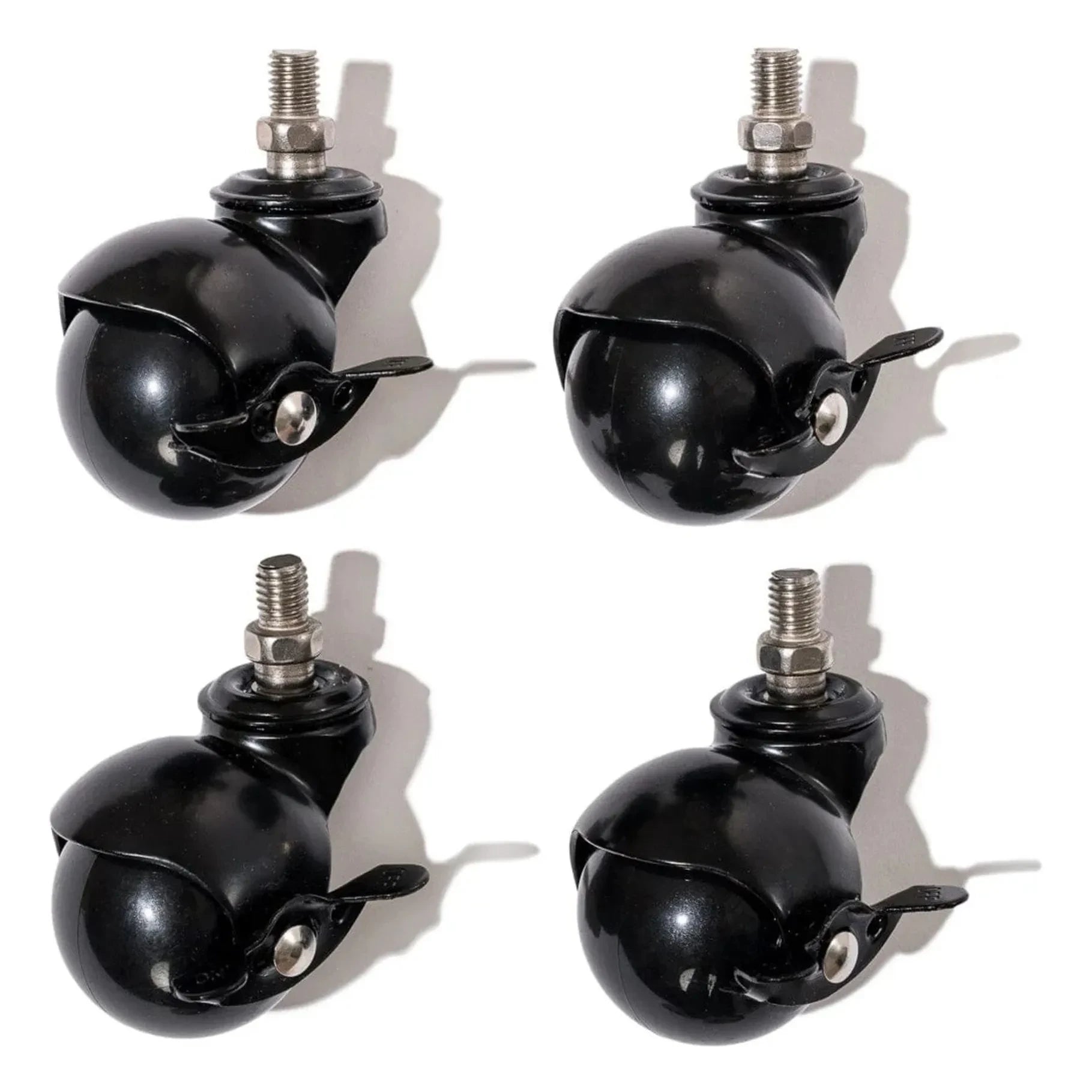 Business & Pleasure Co. - Wheels for umbrella stands - Set of 4 | Black
