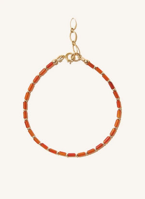 Camille Colette Studio - Baia Carnelian Bracelet | Multicolor