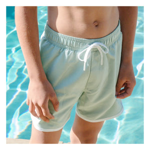 Minnow - Plain Swim Shorts | Green