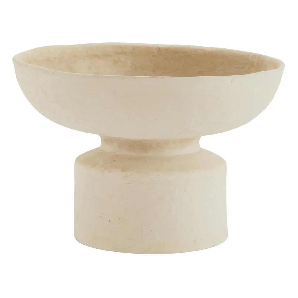 Madam Stoltz - Paper Pulp Bowl | Off White
