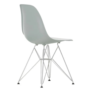 Vitra - DSR Plastik sandalye - krom çerçeve - Charles & Ray Eames | Açık gri