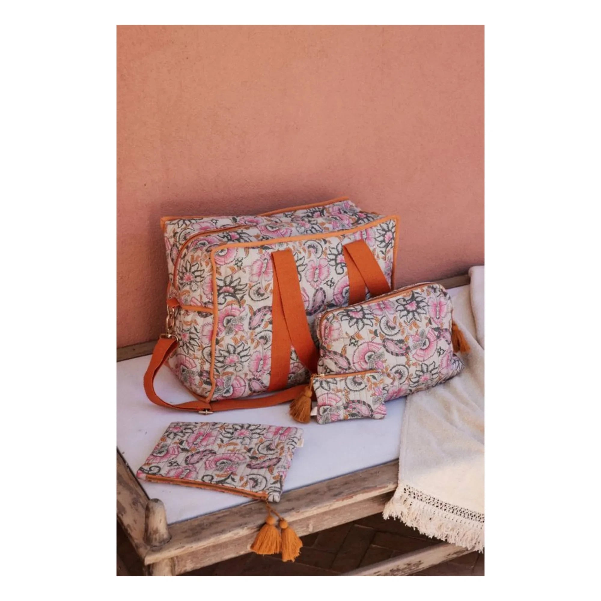 Louise Misha - Lilio 36-Hour Bag, Made from Organic Cotton | Orange