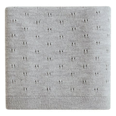 Hvid - Bibi Merino Wool Blanket | Gray