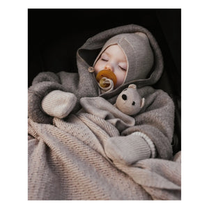 Hvid - Dora Merino Wool Blanket | Beige
