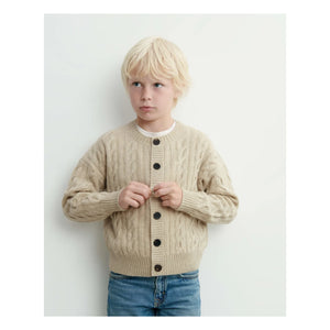 Bompard - Knitted Cashmere Cardigan | Cream