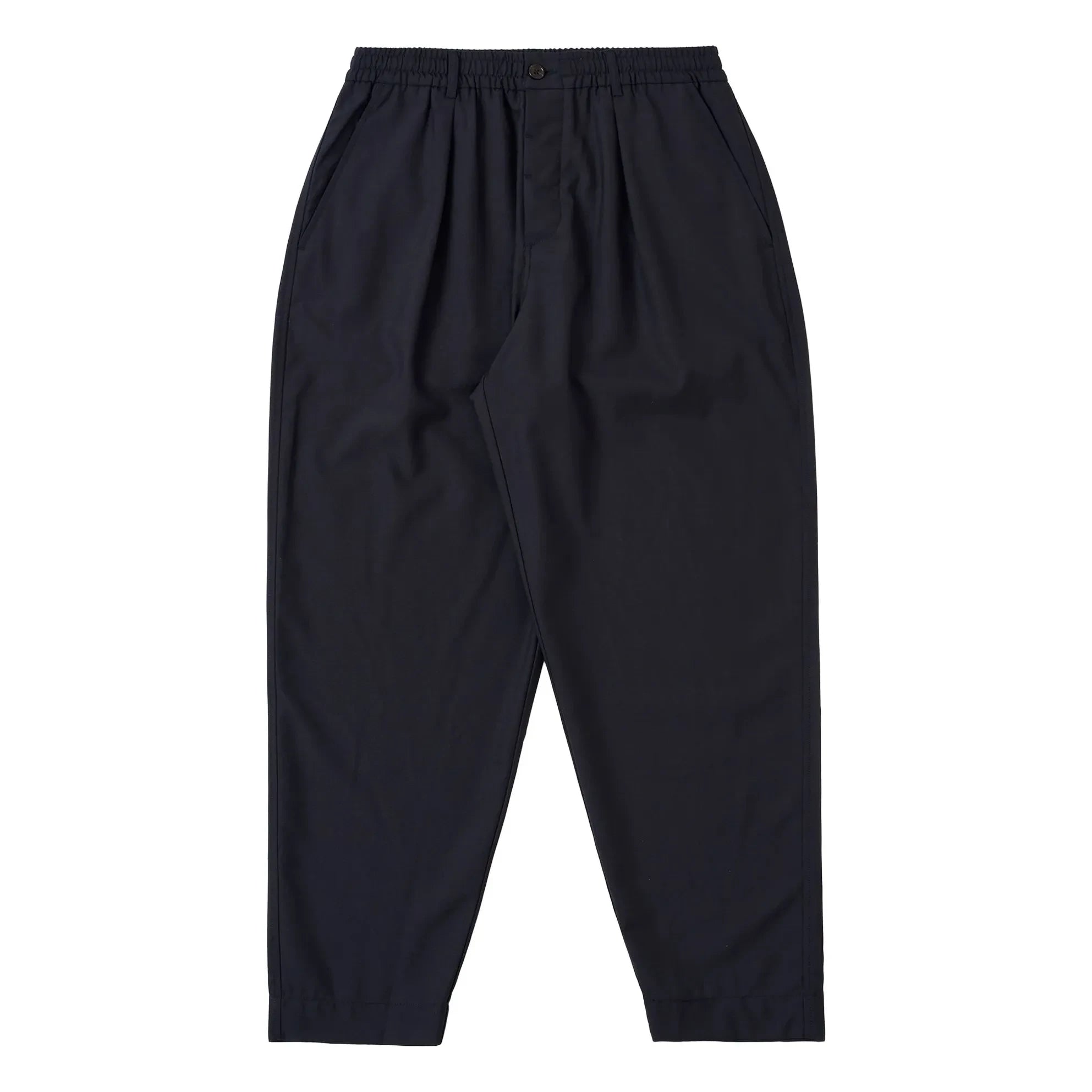 Universal Works - Pleated Tropical Suit Trousers | Dark Blue