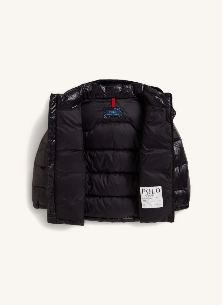 Ralph Lauren - Lake Logo Hooded Jacket | Black