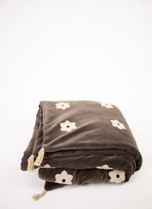 Olsson & Jensen - Daisy Velvet Duvet | Brown