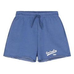 Cos I Said So - Cut Logo Jogger Shorts Organic Cotton | Blue