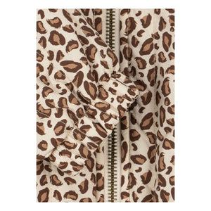 Konges Sløjd - Juno Leopard Sequin Bomber Jacket | Brown