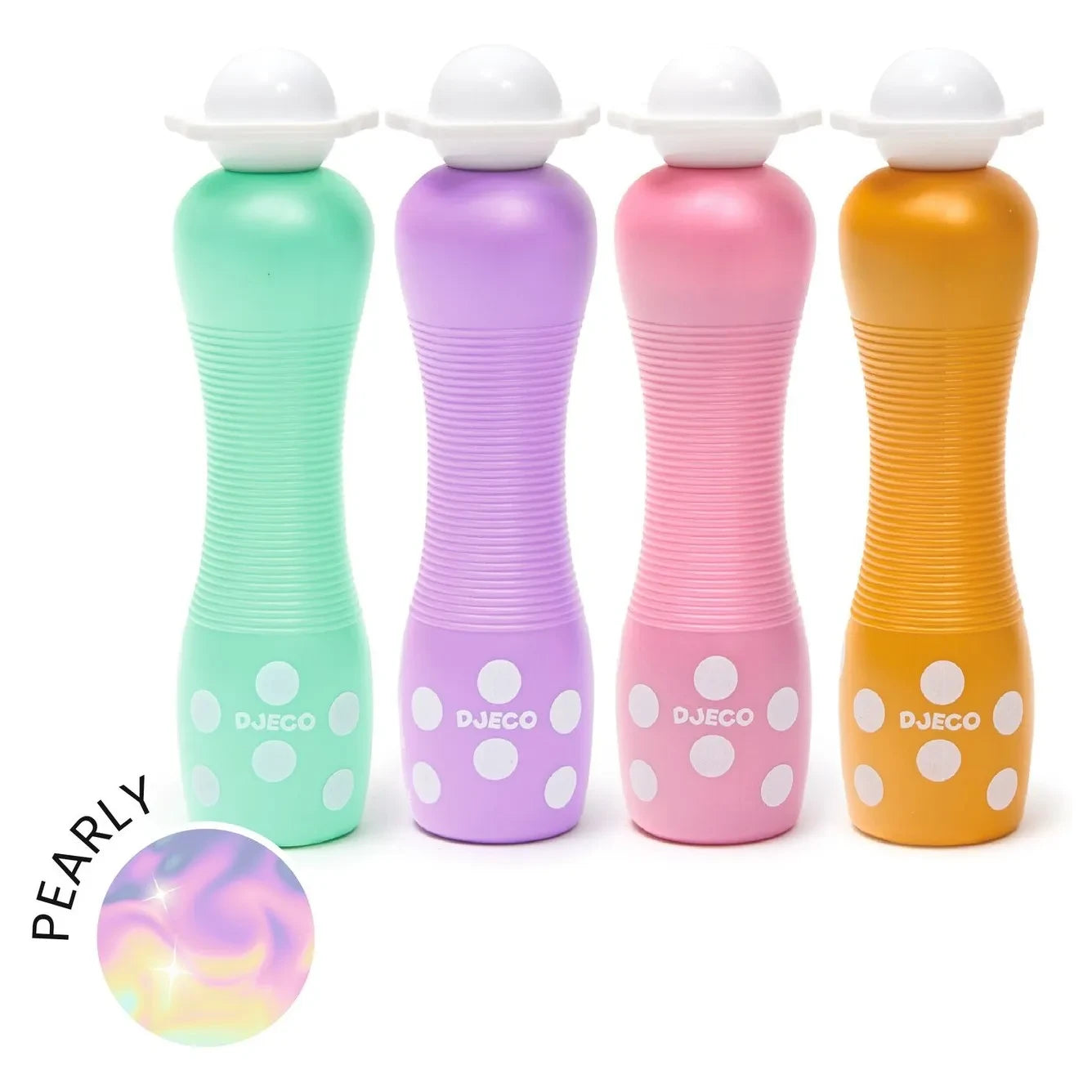 Djeco - Foam Paint Pens for Kids - Pearly