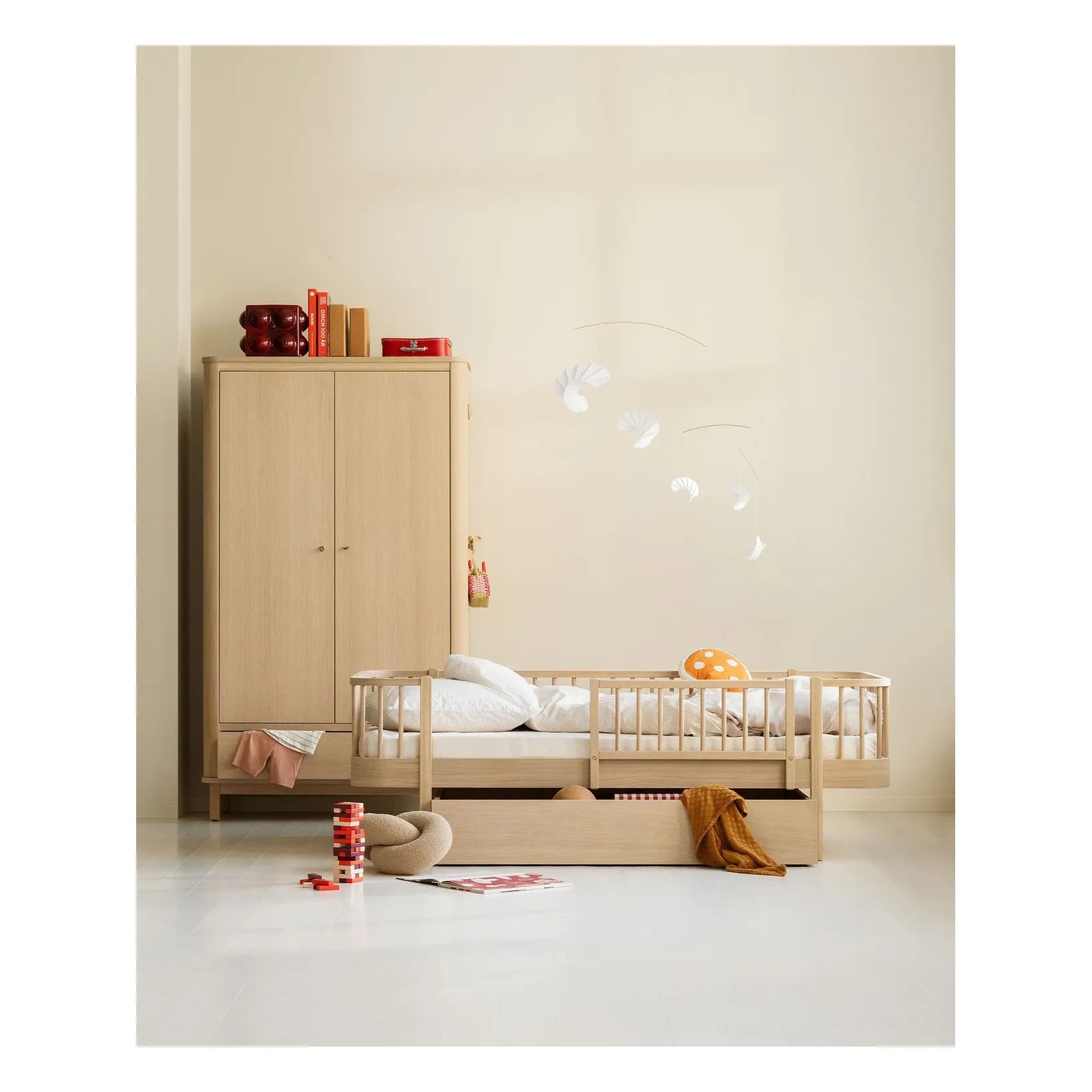 Oliver Furniture - Orijinal Kanepe Yatak, 90x200 cm | Meşe