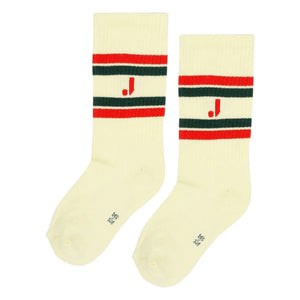 Jenest - J Sport Organic Cotton Socks | Pale yellow