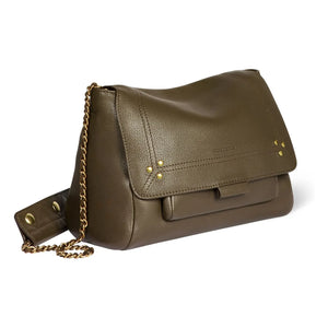 Jérôme Dreyfuss - Lulu M Bag Goat | Khaki