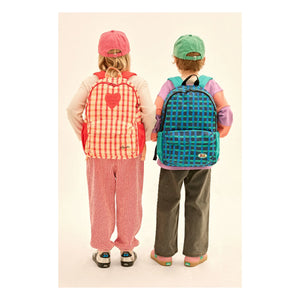 Jelly Mallow - Carreaux Backpack | Red
