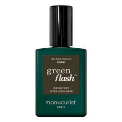 Manucurist - Green Flash Semi-Permanent Nail Polish - 15 ml | Khaki