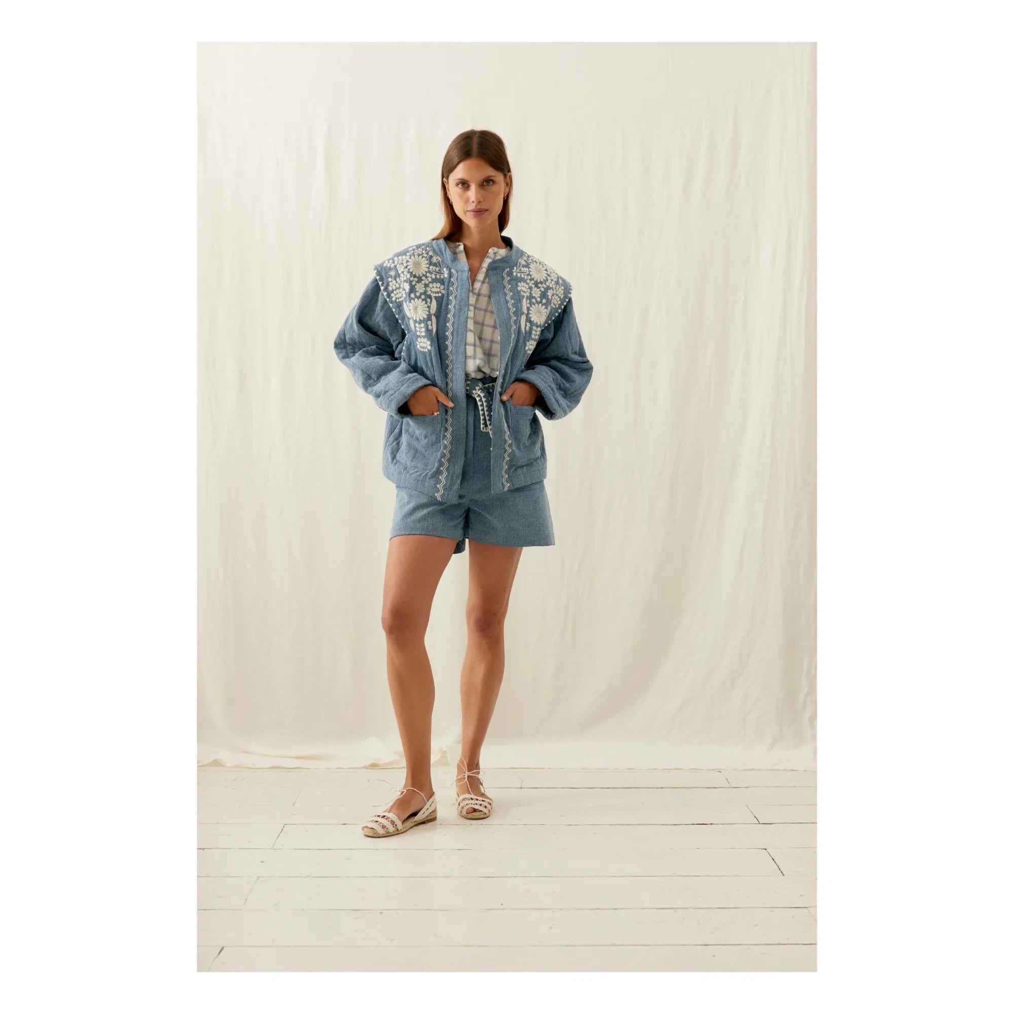 Louise Misha - Maurice Jacket - Women's Collection | Blue