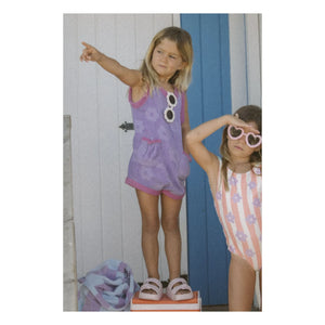 My First Cantê - Piper Foam Flower Romper | Purple