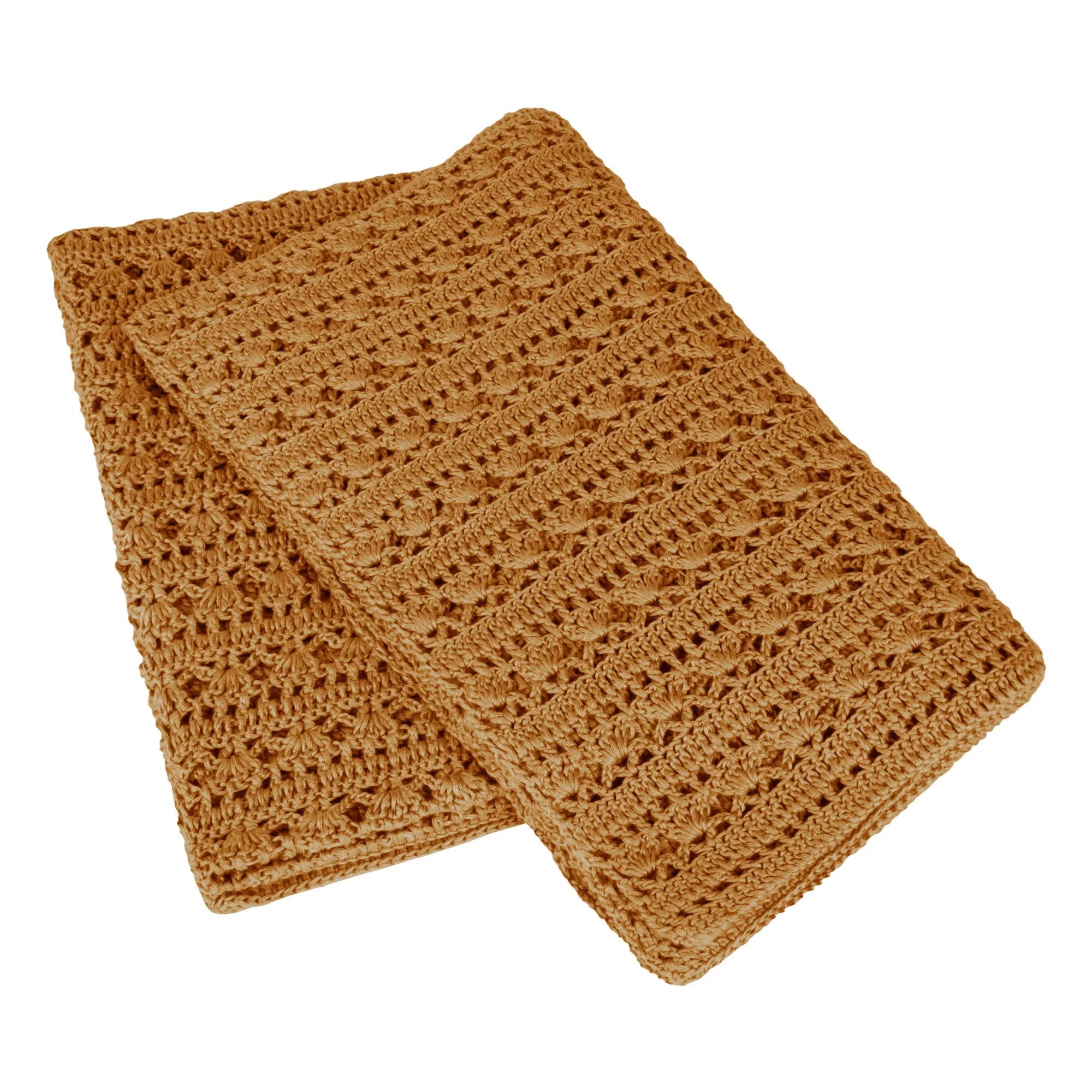 Numero 74 - Tara Crochet Blanket | Gold S024