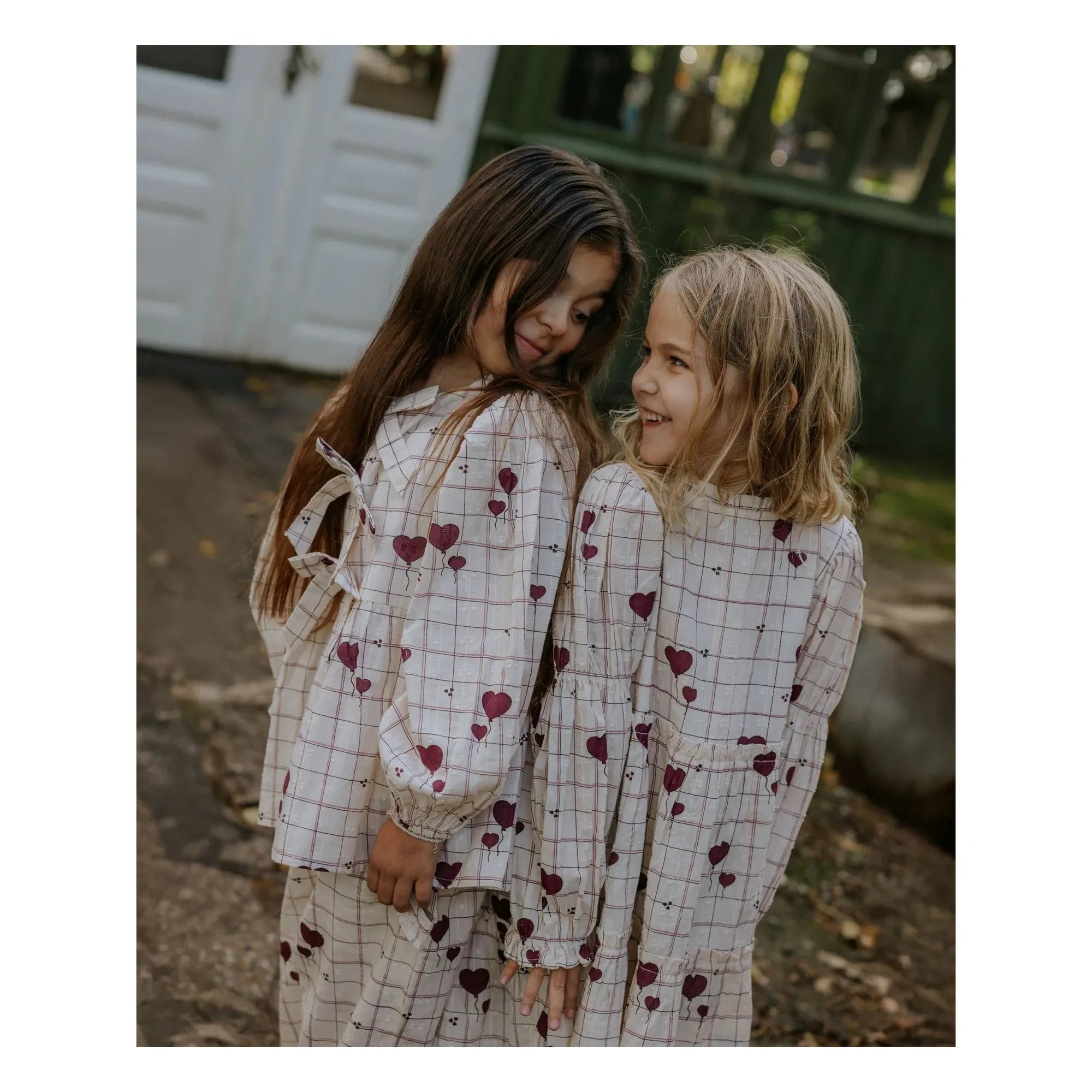 Fliink - Ilove Checked Blouse | Ecru