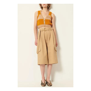 Sessùn - Marco Bermuda Shorts | Beige