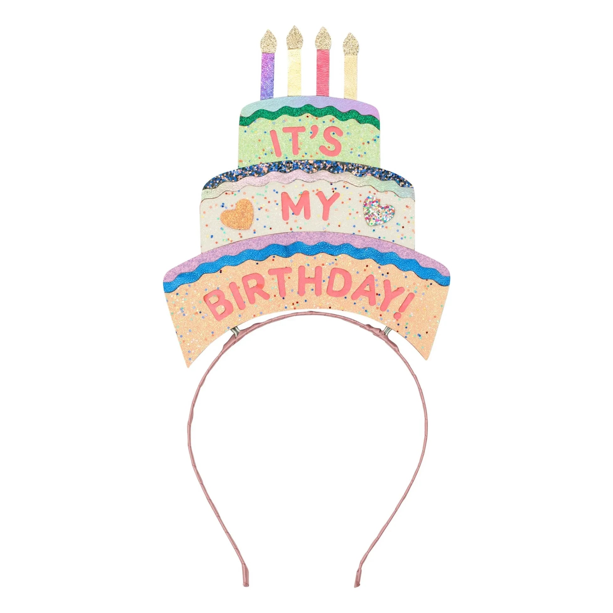 Mimi & Lula - Birthday Cake Hair Band | Orange
