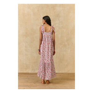 Louise Misha - Marcelette organic cotton dress | Pink
